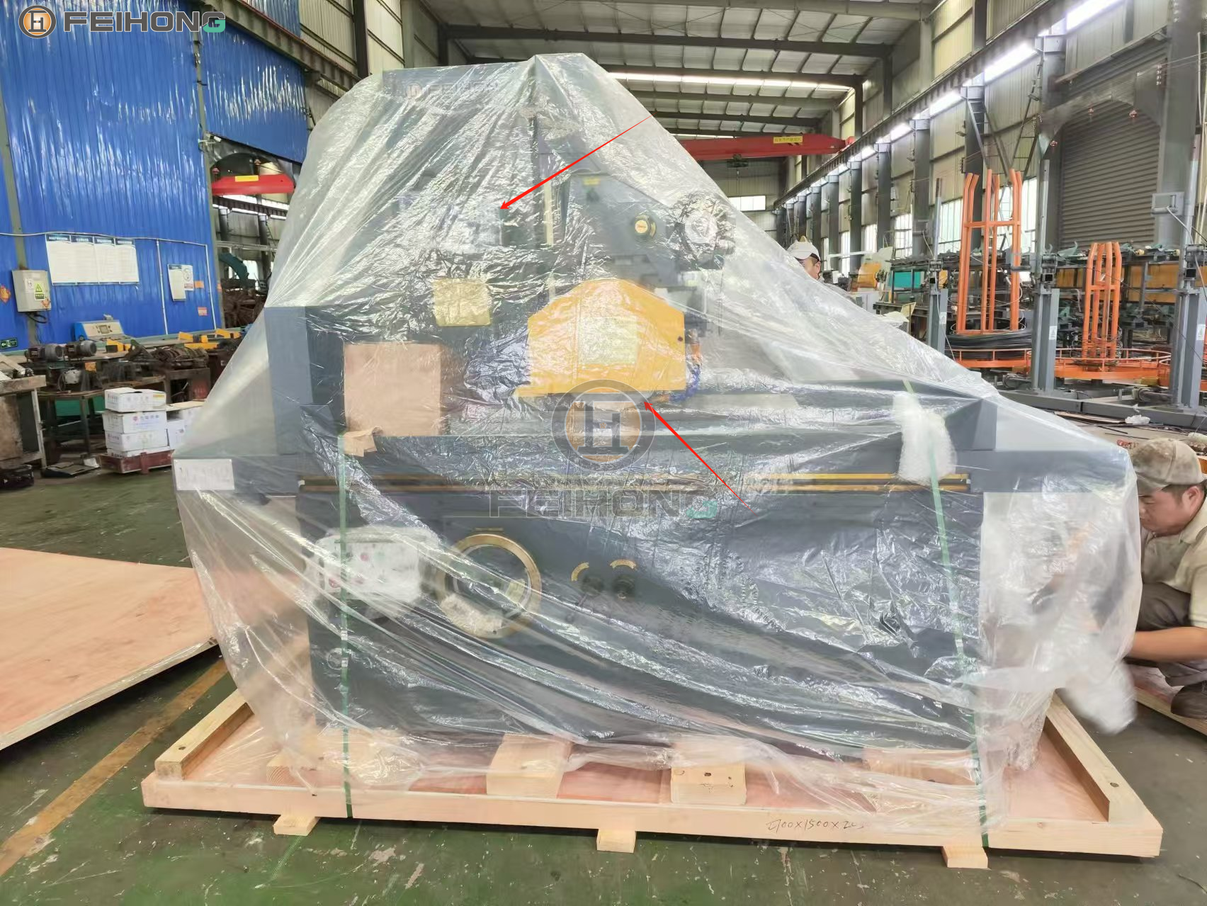 喜訊！熱烈慶祝飛宏1套數(shù)控鋼筋加工設(shè)備裝車完畢順利發(fā)出