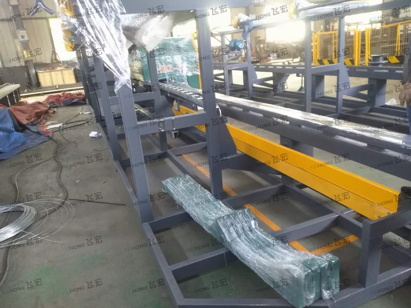 喜訊！祝賀飛宏1套智能鋼筋加工設(shè)備進駐中鐵六局北京豐臺車站項目施工現(xiàn)場