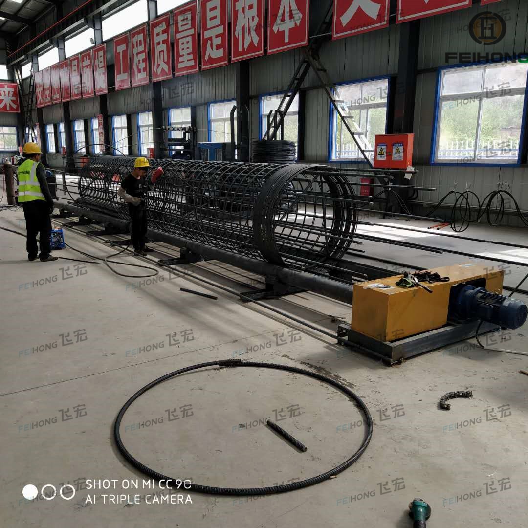 鋼筋繞筋機進駐中鐵十五局集團有限公司公路項目